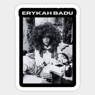 Erykah Badu Sticker